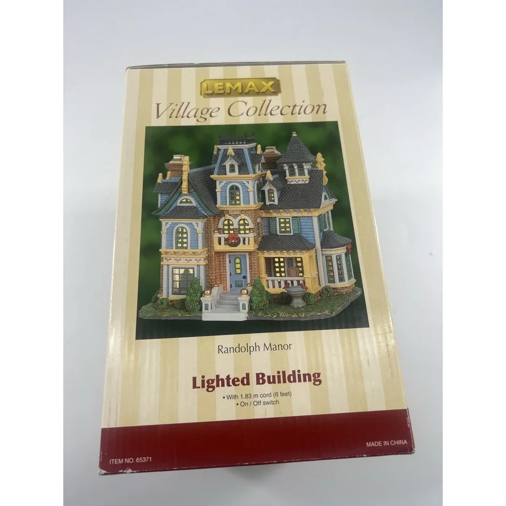 Lemax 2006 Randolph Manor #65371 Caddington Christmas Village House Holiday